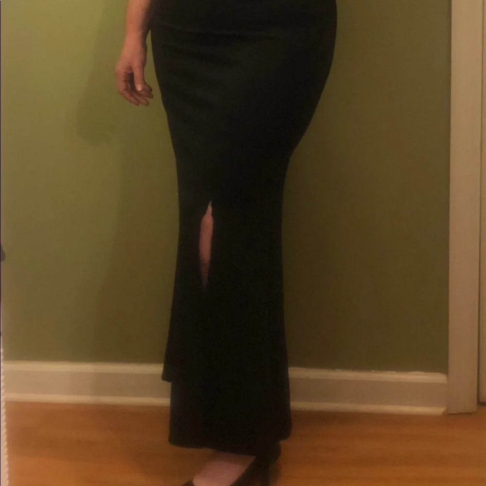 Vfshow Off Shoulder Bell Sleeve Formal Evening Wedding Party Maxi Dress Large - Picture 6 of 7